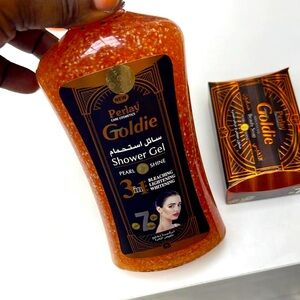 Perlay Goldie Shower gel and face cream.x2